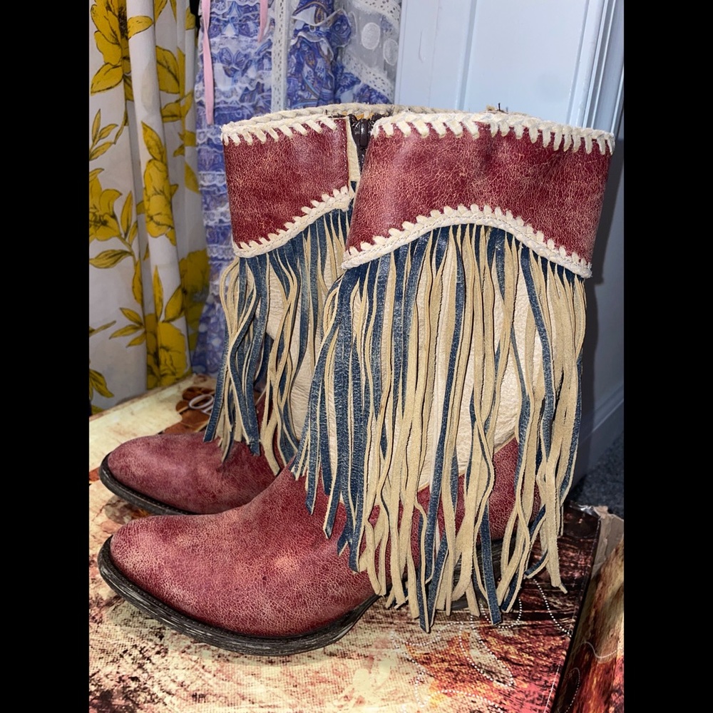 OldGringo Cowboy Boots W/Tassels